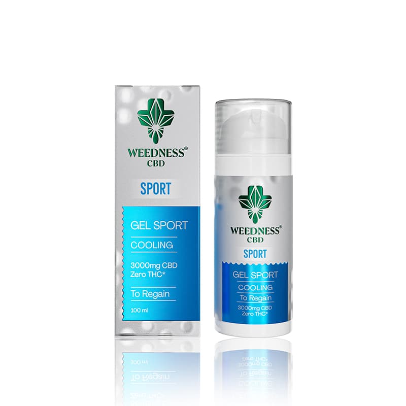 Sport Muscle & Joint Gel (Efect Răcoritor) 3000mg CBD | 0% THC