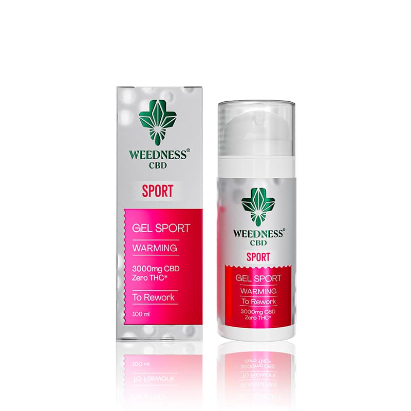 Gel Sport pentru Mușchi și Articulații (Efect Încălzitor) 3000mg CBD | 0 THC