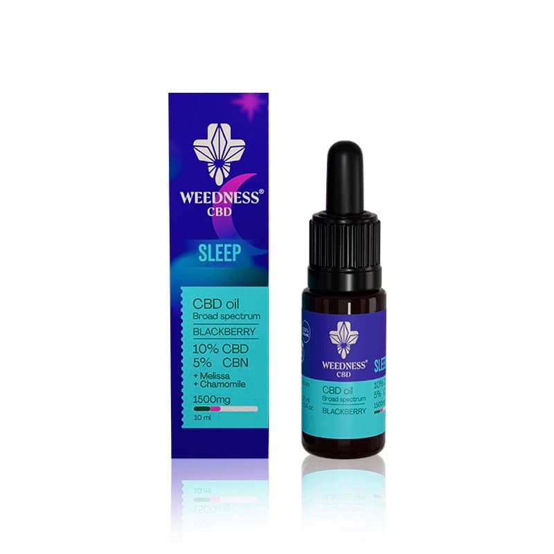 Ulei Sleep CBD 10% + CBN 5% | Mure | 10ml