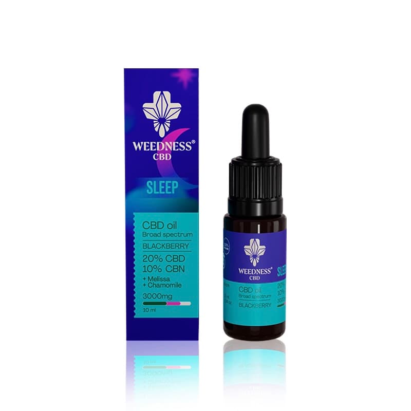 Ulei Sleep CBD 20% + CBN 10% | Mure | 10ml