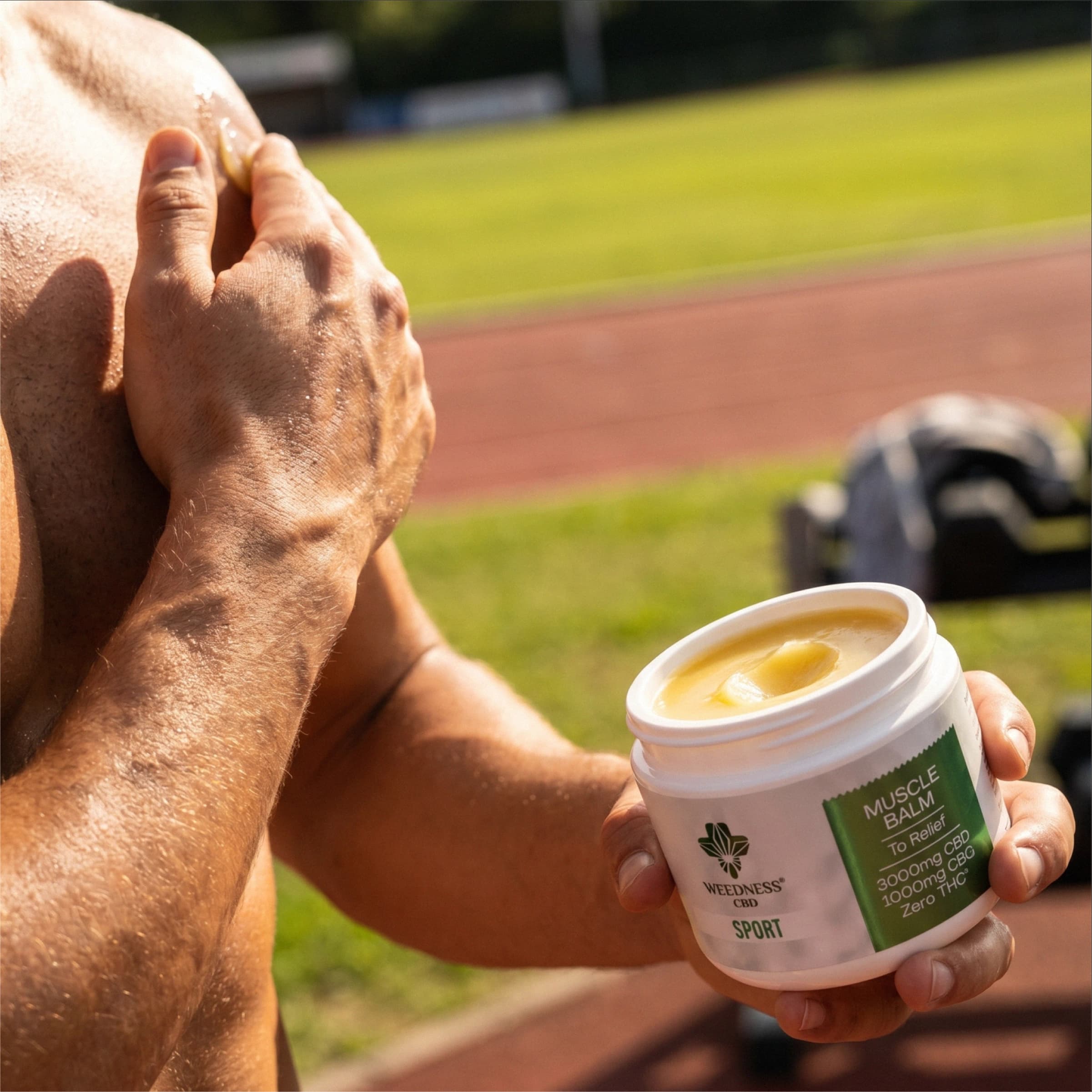 Balsam de Relaxare Musculară Sport 3000 mg CBD și 1000 mg CBG