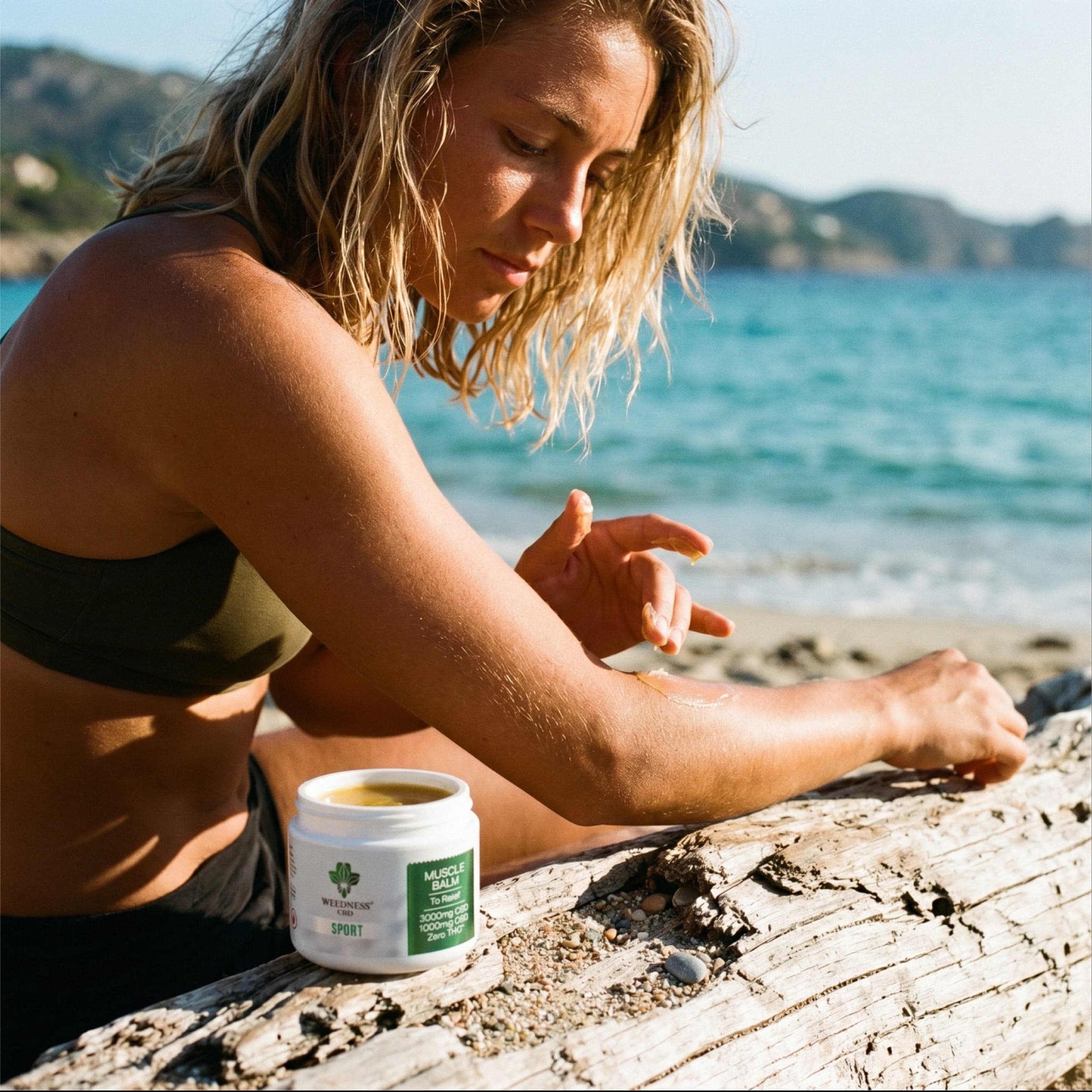 Balsam de Relaxare Musculară Sport 3000 mg CBD și 1000 mg CBG