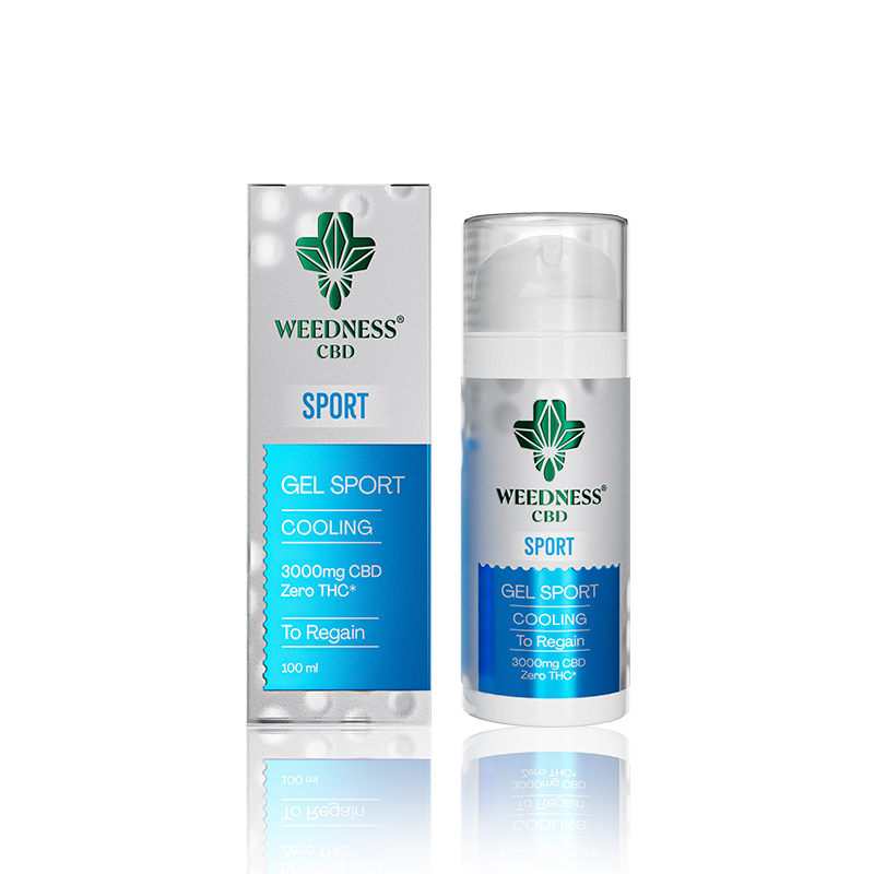 Sport Muscle & Joint Gel (Efect Răcoritor) 3000mg CBD | 0% THC