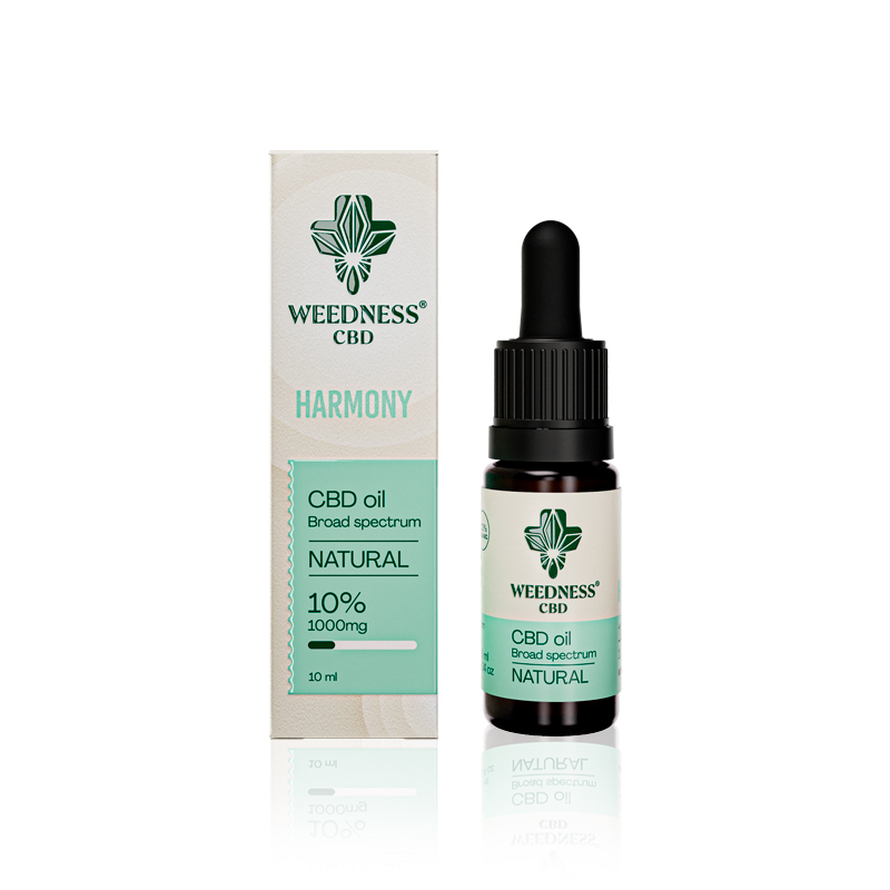 Ulei Harmony CBD 10% | Natural | 10ml