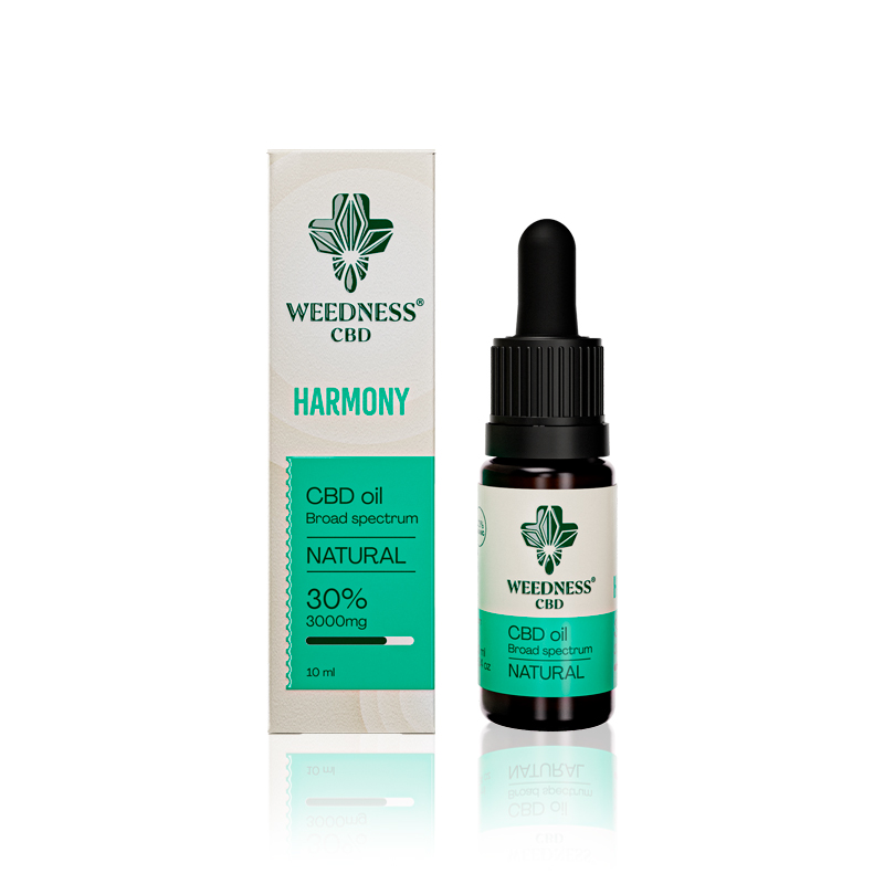 Ulei Harmony CBD 30% | Natural | 10ml