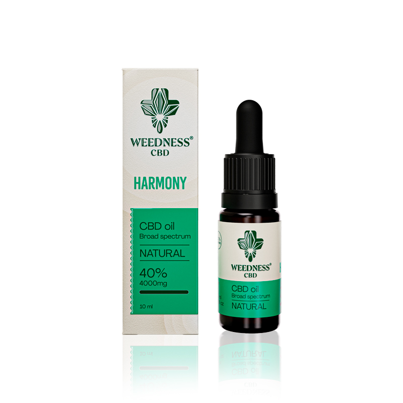 Ulei Harmony CBD 40% | Natural | 10ml