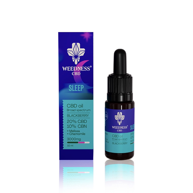Ulei Sleep CBD 20% + CBN 10% | Mure | 10ml