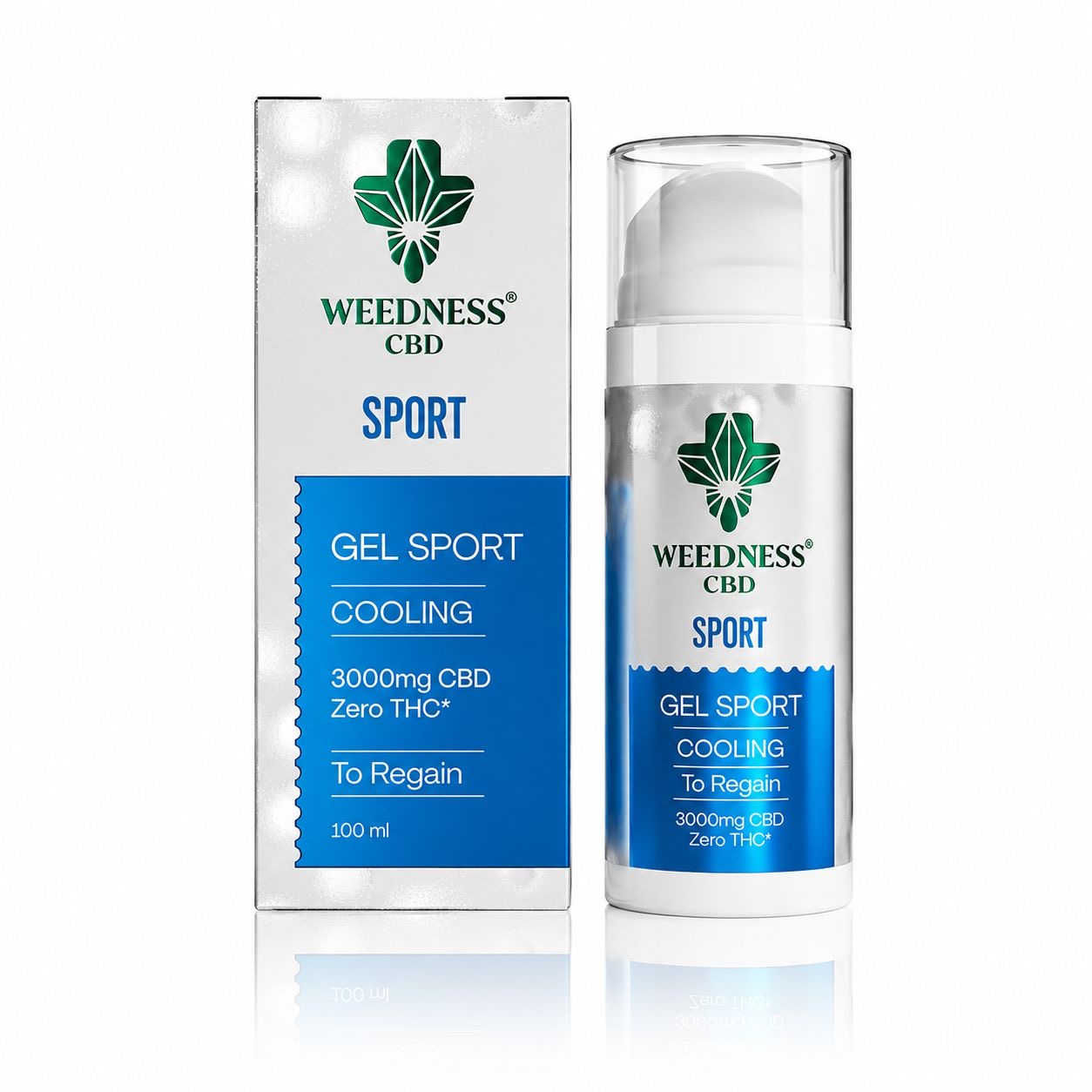 Sport Muscle & Joint Gel (Efect Răcoritor) 3000mg CBD | 0% THC